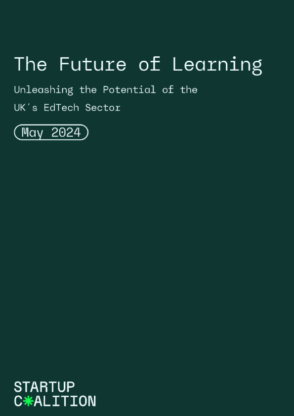 学习的未来：释放英国教育技术部门