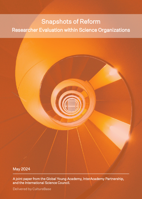 改革快照 - 科学组织内的研究人员评估