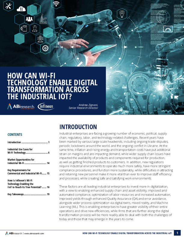 Wi - Fi 技术如何实现工业物联网的数字化转型