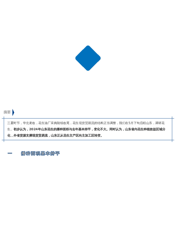 【产业调研】花生:山东产区