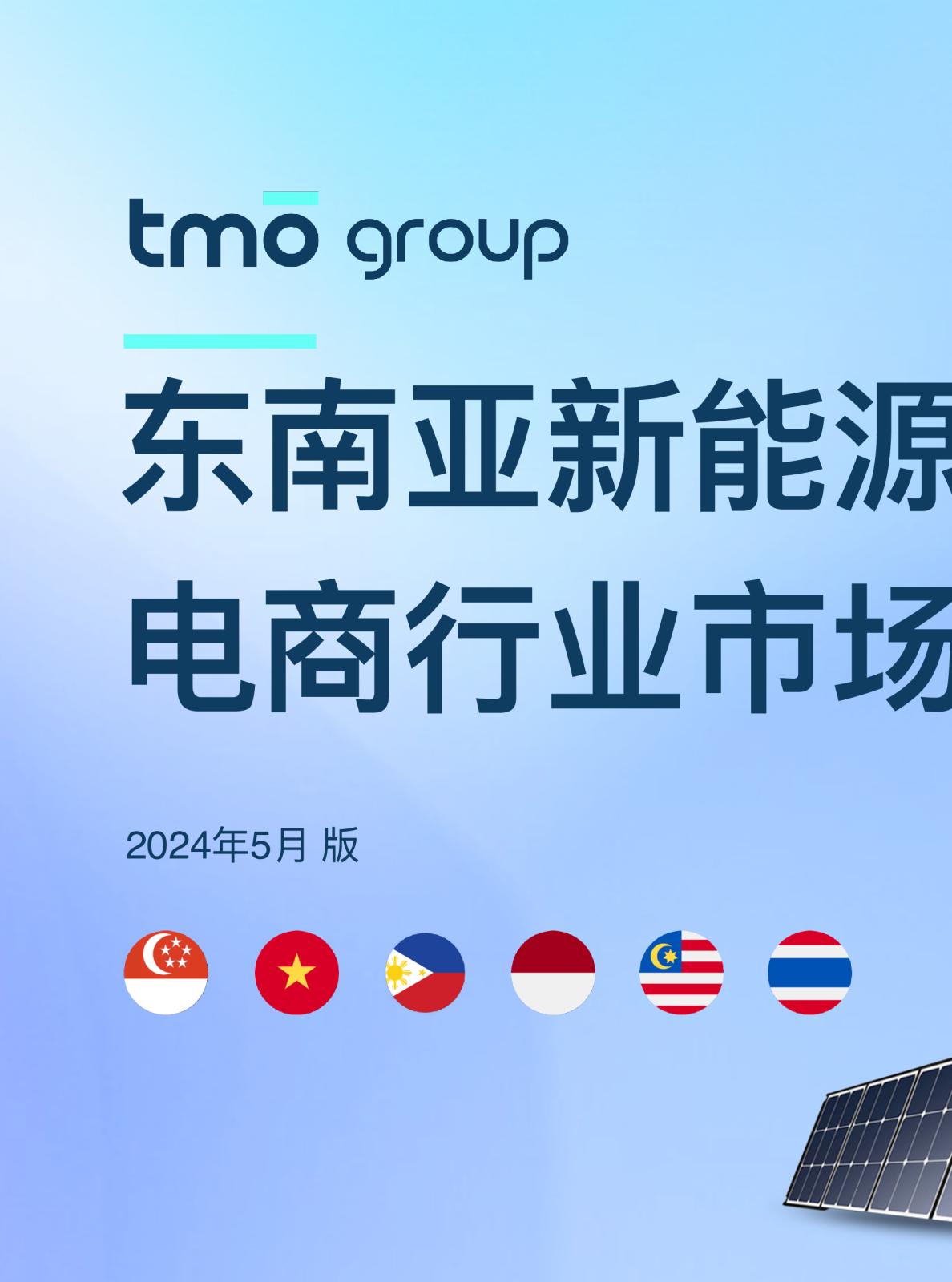 2024年东南亚新能源应用产品电商行业市场洞察报告