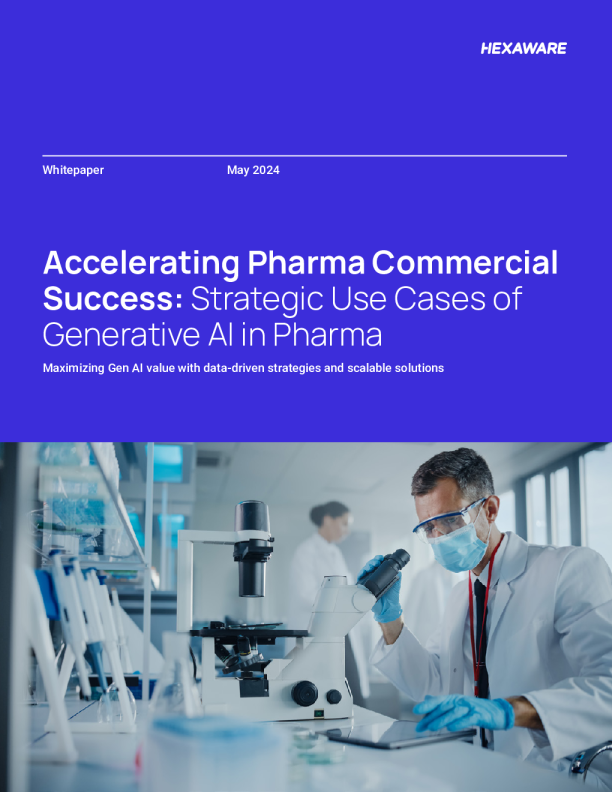 加速制药商业成功 ： 生成 AI 在制药中的战略使用案例