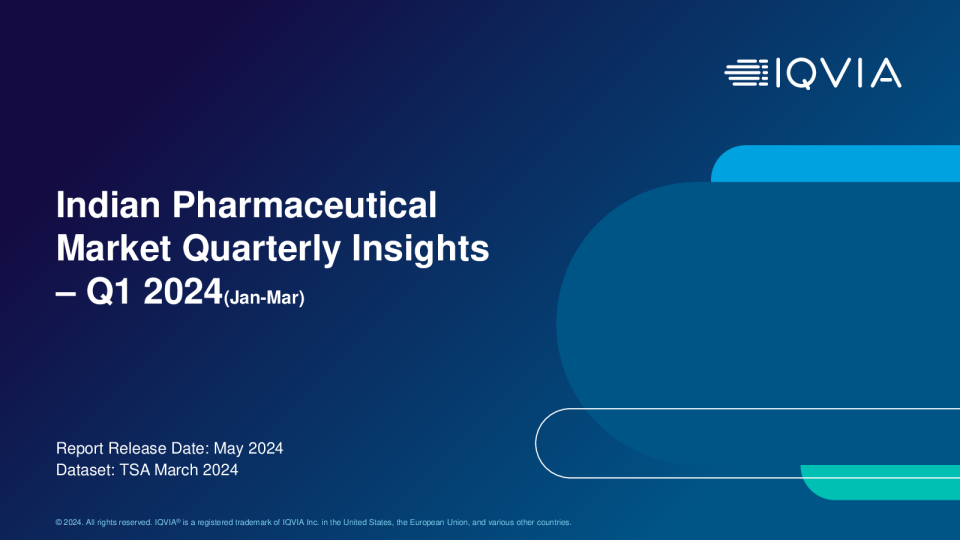 印度医药市场季度洞察——2024年第一季度