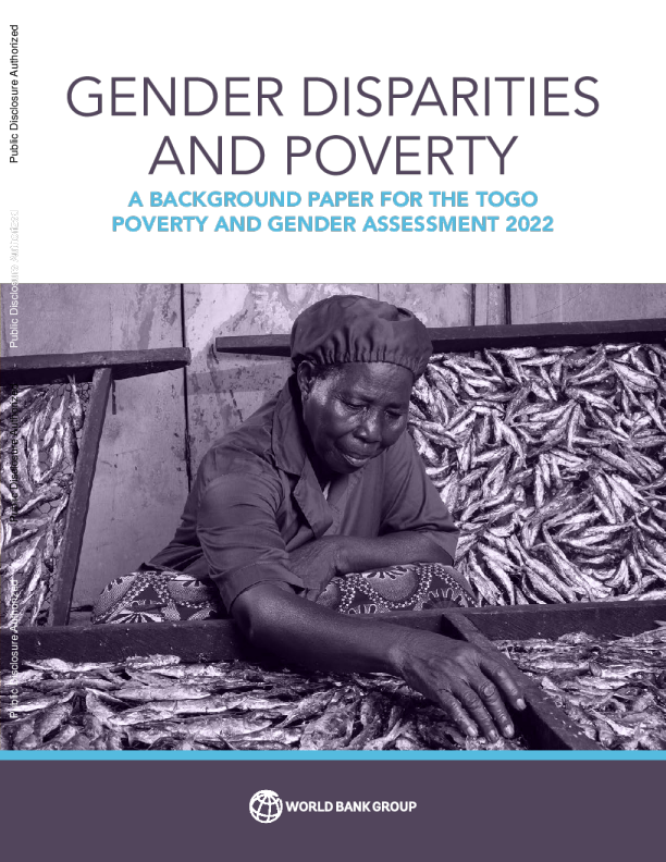 性别差距与贫困 - 2022 年多哥贫困与性别评估背景文件