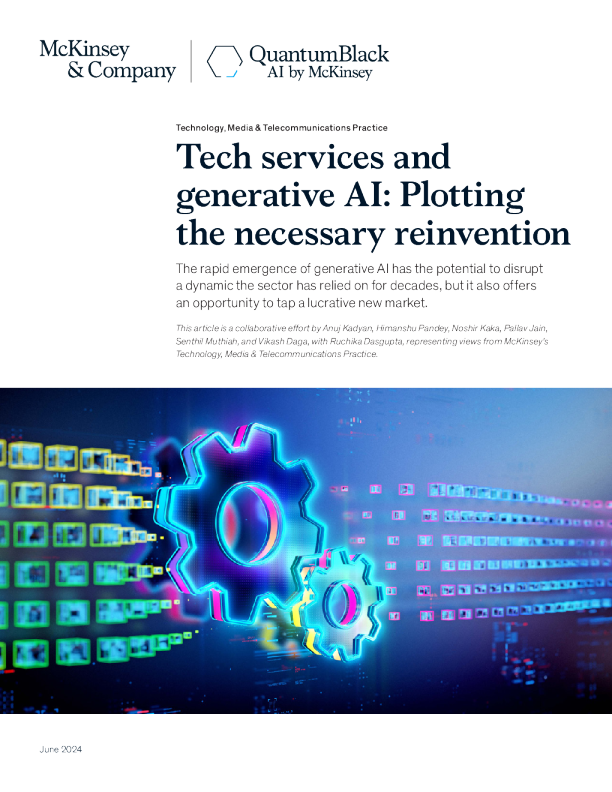 技术服务和生成 AI ： 规划必要的重塑