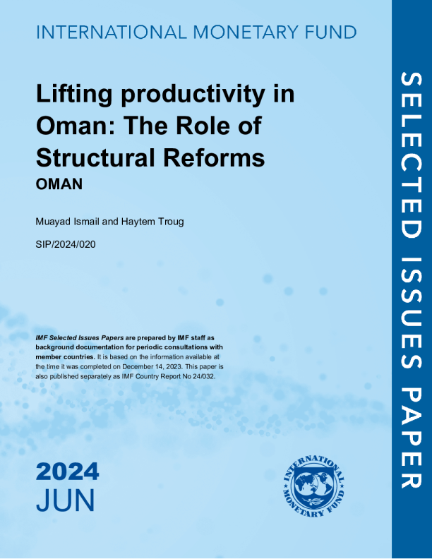 提高阿曼的生产力：结构性改革的作用