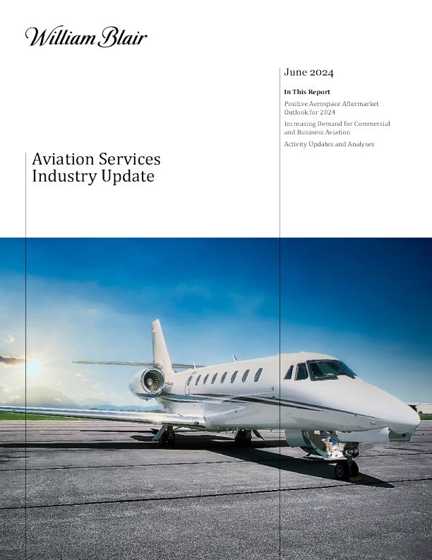 航空服务行业 2024 年 6 月更新