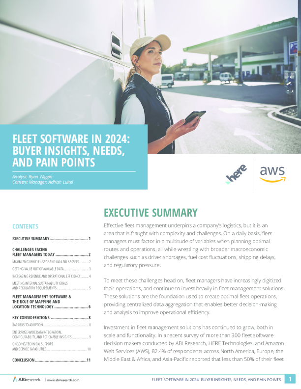 2024 年车队软件 ： 买家洞察、需求和痛点