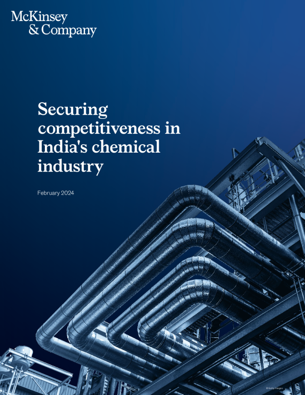 确保印度化学工业的竞争力