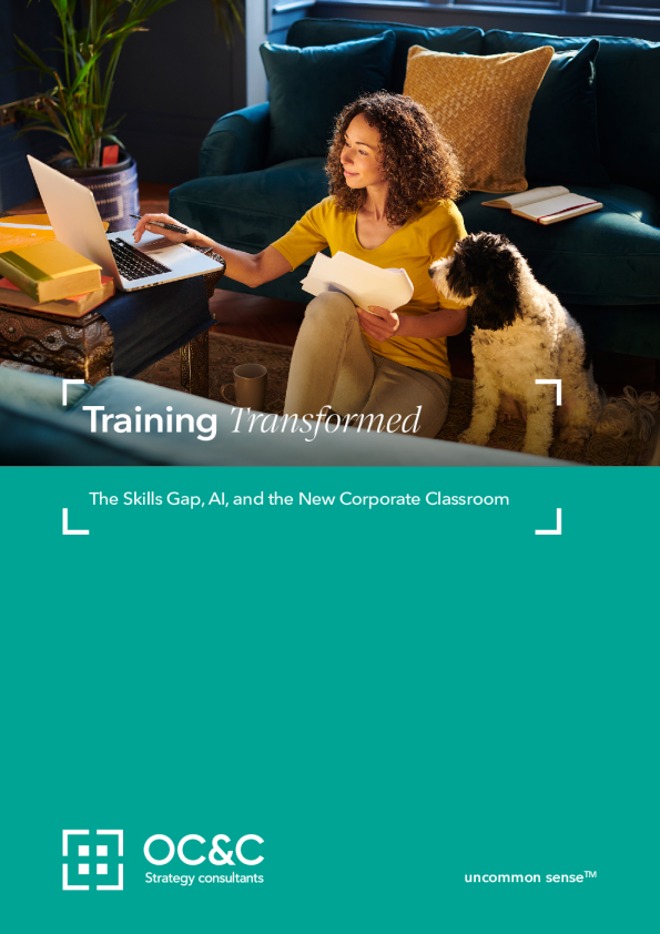 培训转型 — — 技能差距、人工智能和新企业课堂
