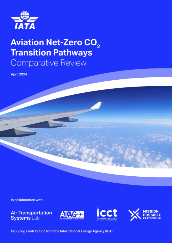 2024航空业净零碳转型路径比较报告-国际航空运输协会