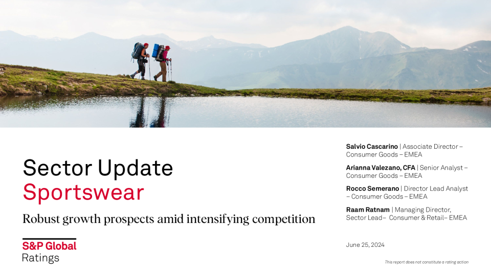 运动服装行业：竞争加剧中的强劲增长前景