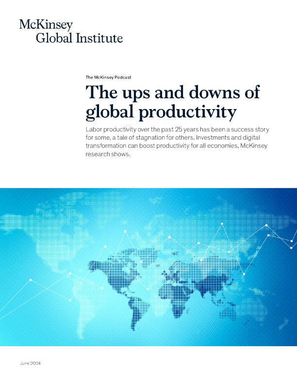 全球生产力的起伏