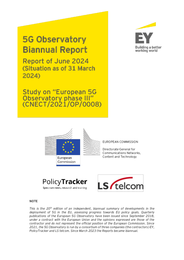 2024 年数字十年 ： 5G 天文台报告