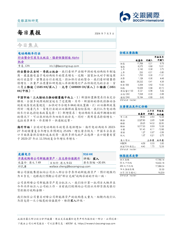 每日晨报