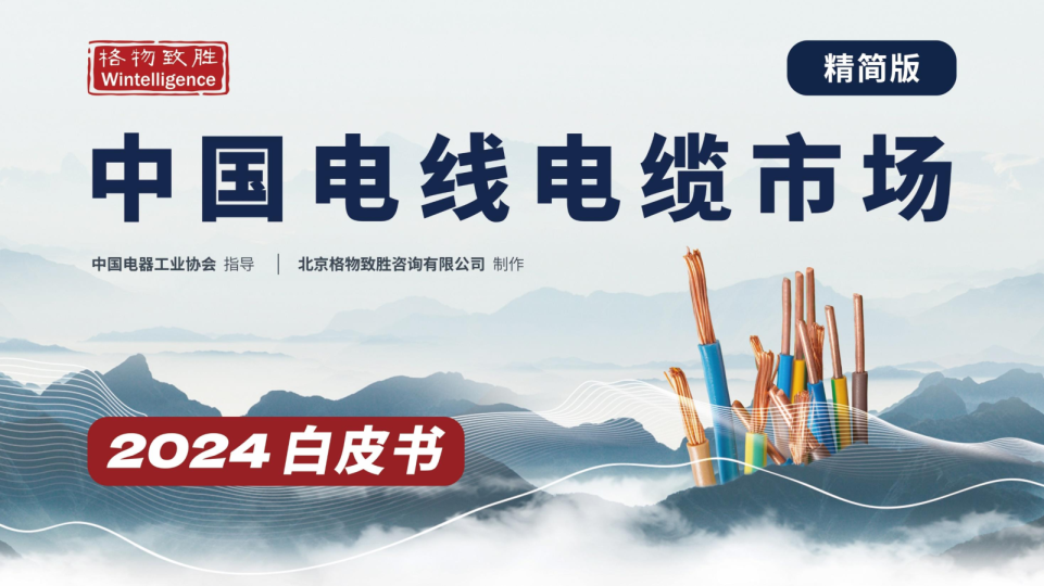 2024年中国电线电缆白皮书