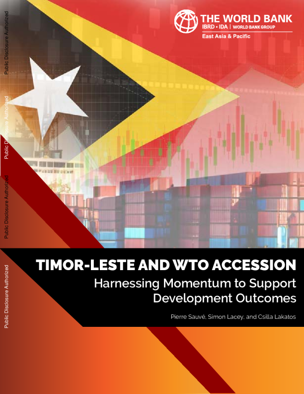 东帝汶和加入世贸组织：利用势头支持发展成果2024