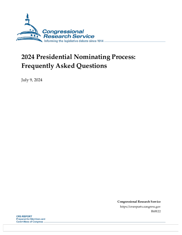 2024年总统提名过程：常见问题-2024.7