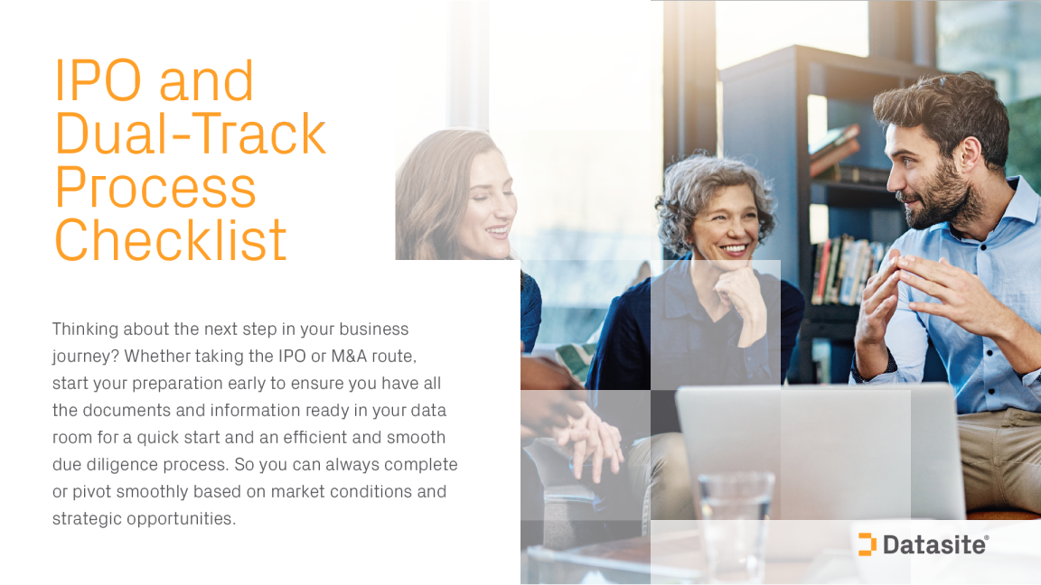 IPO 和双轨流程清单