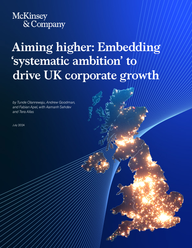 嵌入 “系统野心 ” 以推动英国企业增长 | 英国