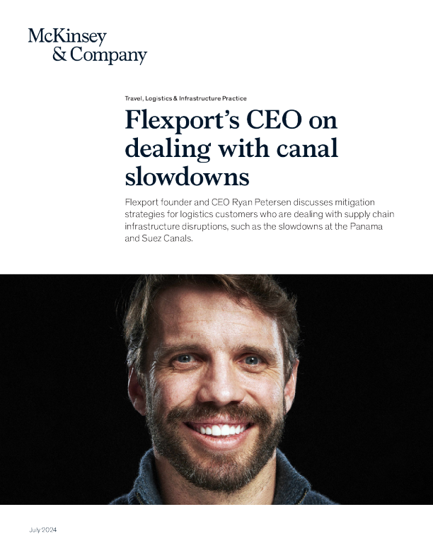 Flexport 的首席执行官应对运河放缓