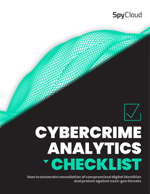 网络犯罪分析清单