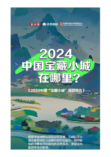 2024中国”宝藏小城“旅游报告