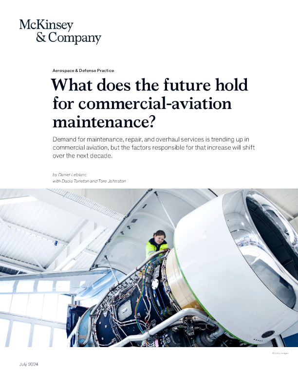 商业航空维修的未来前景如何 ？