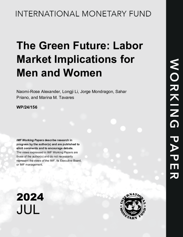 绿色未来 ： 劳动力市场对男性和女性的影响
