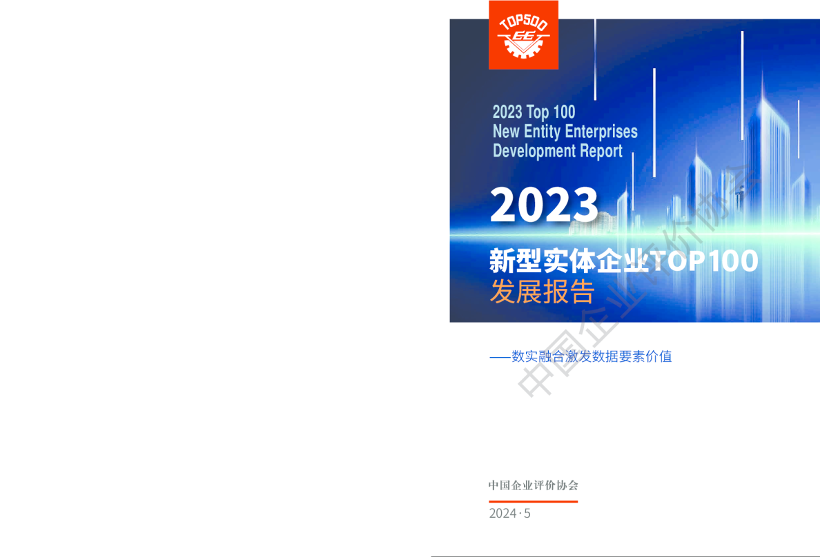 2023新型实体企业TOP100发展报告