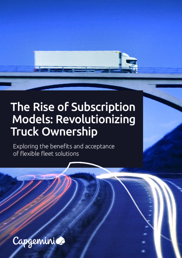 订阅模式的兴起：卡车所有权的革命性变革2024