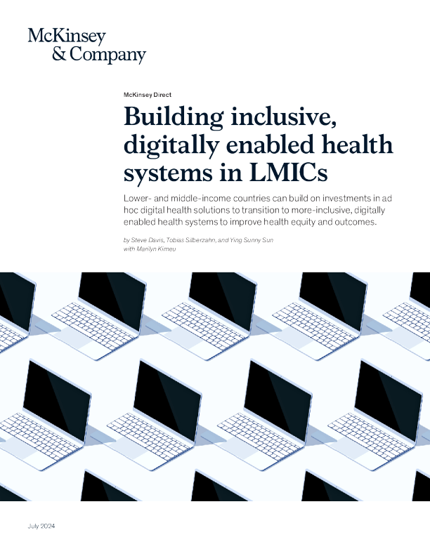 在 LMIC 中建立具有包容性的数字化卫生系统