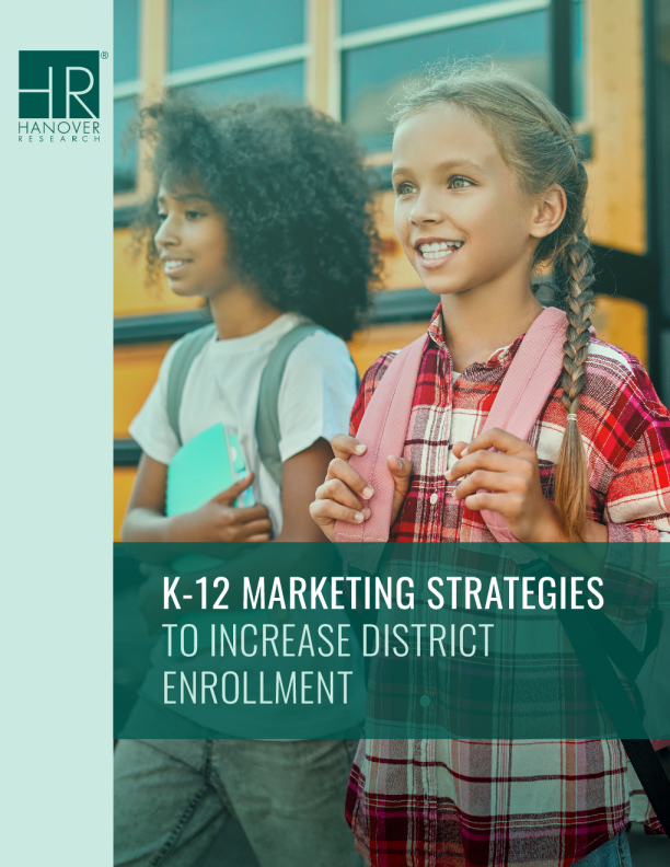 K-12营销策略提高学区入学率