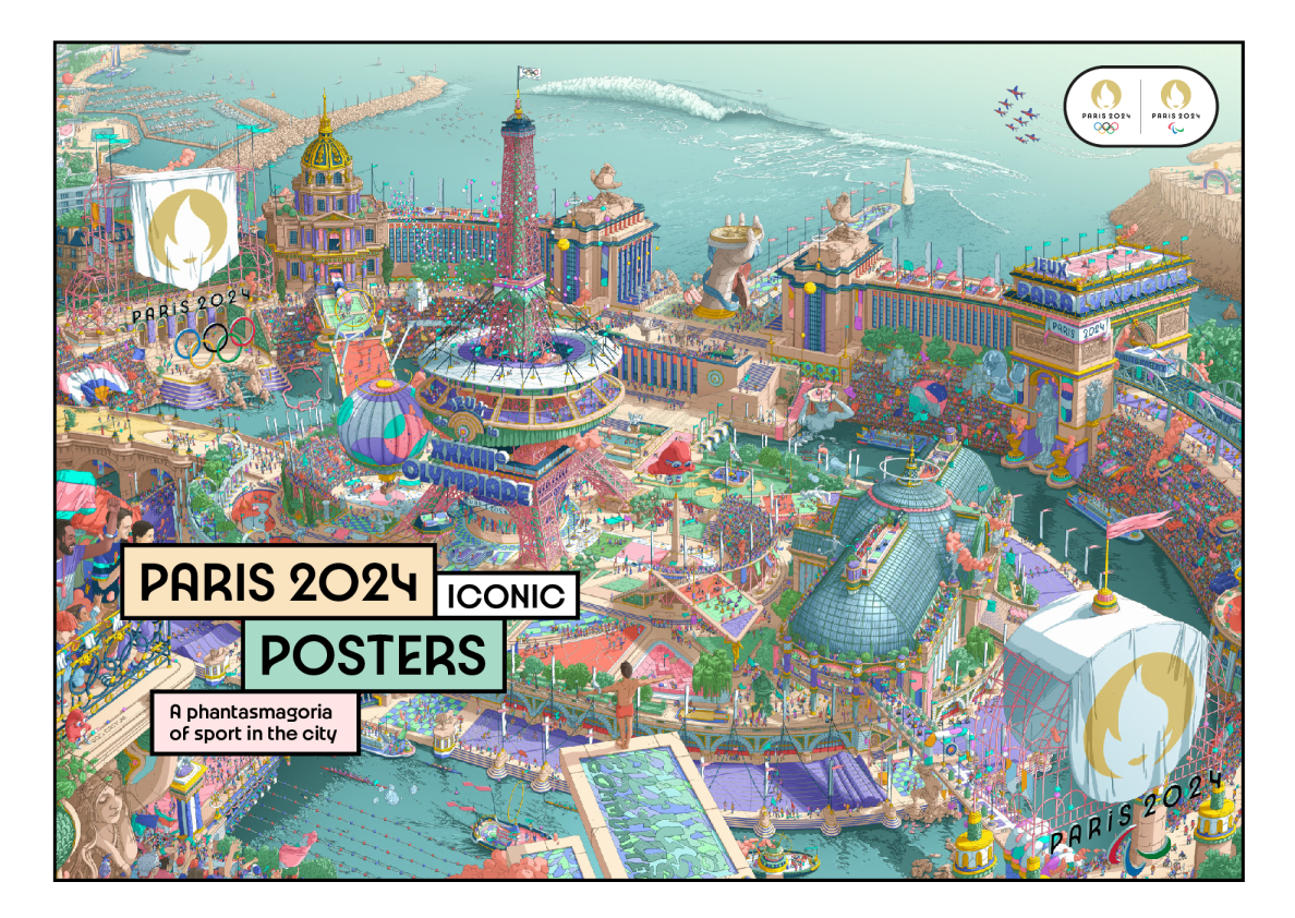 2024巴黎奥运会官方海报