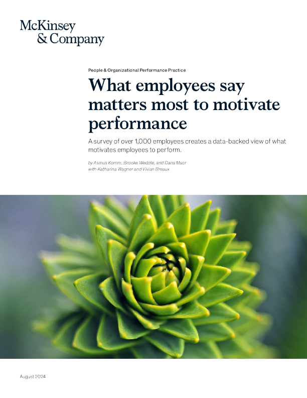 员工说什么对激励绩效最重要