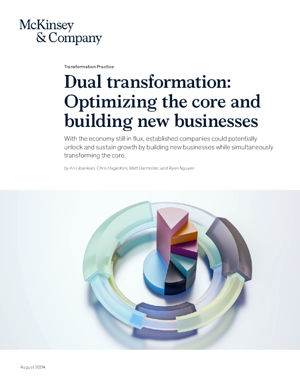 双重转型：优化核心，打造新业务