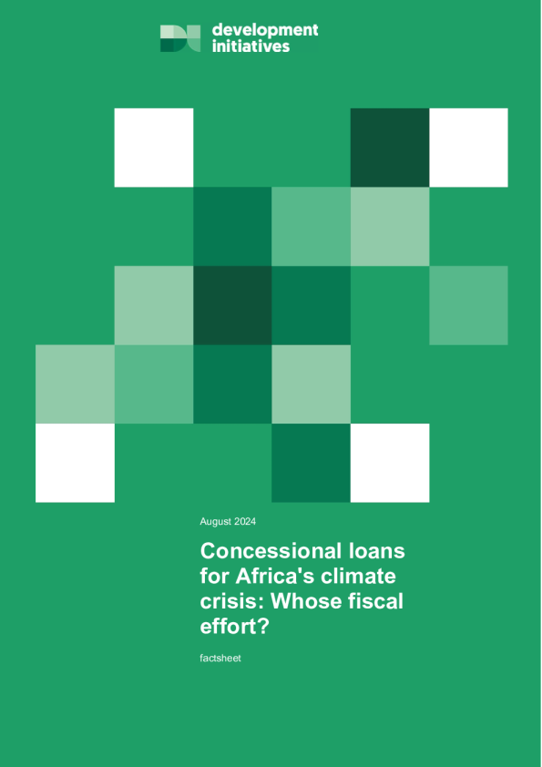 非洲气候危机的优惠贷款：谁的财政努力？