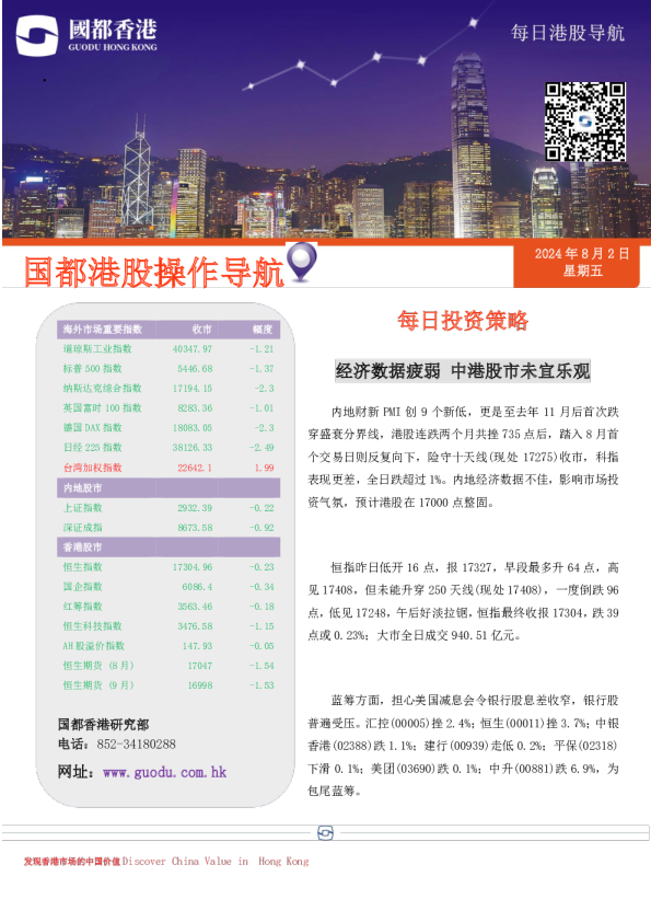 每日港股导航