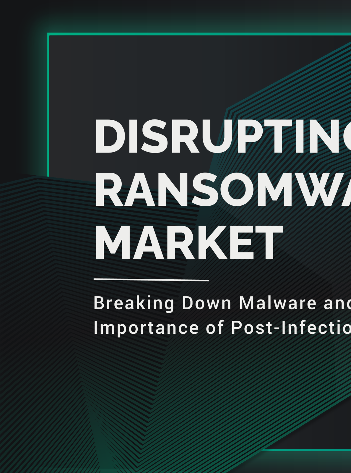 破坏勒索软件市场