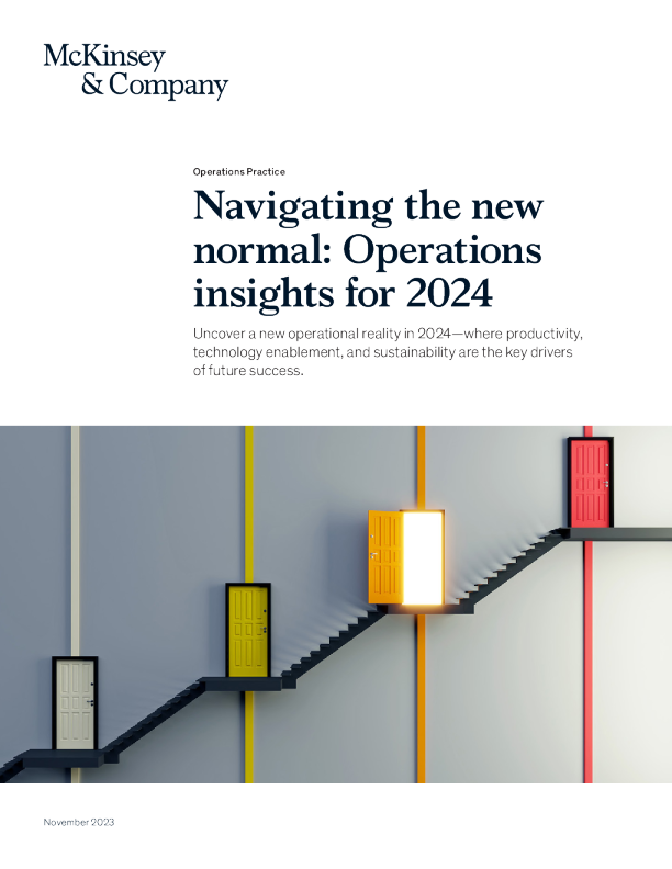 迎接新常态：2024年运营洞见报告