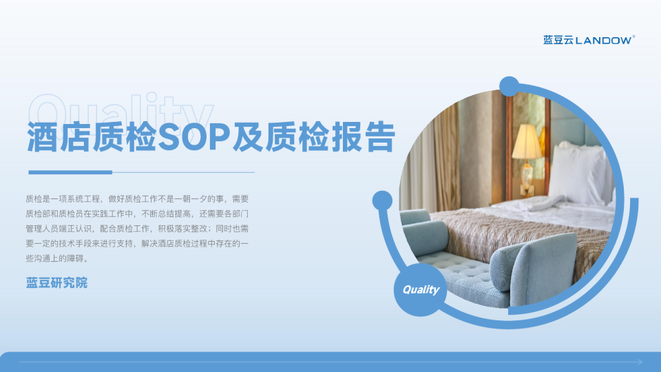 2024酒店质检SOP及质检报告