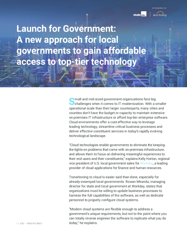 地方政府部署的新方法