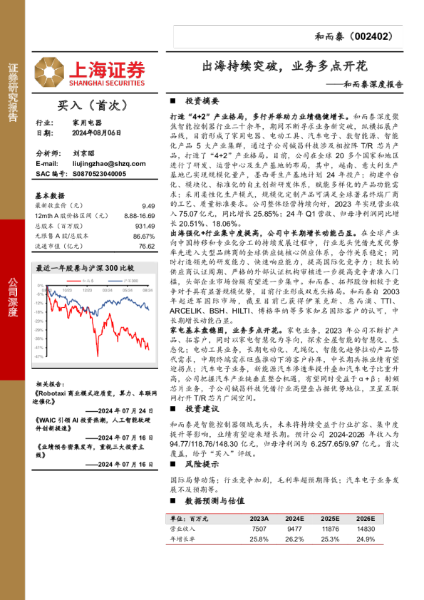 深度报告：出海持续突破，业务多点开花