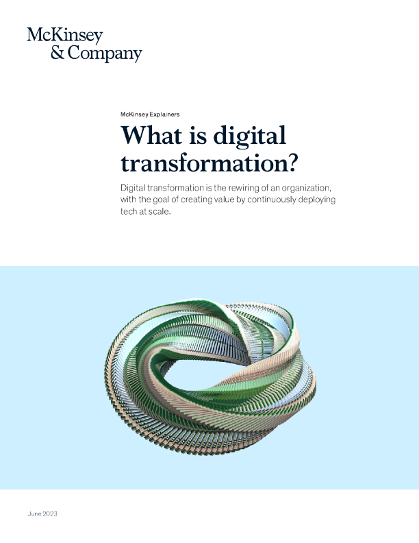 什么是数字化转型 ？