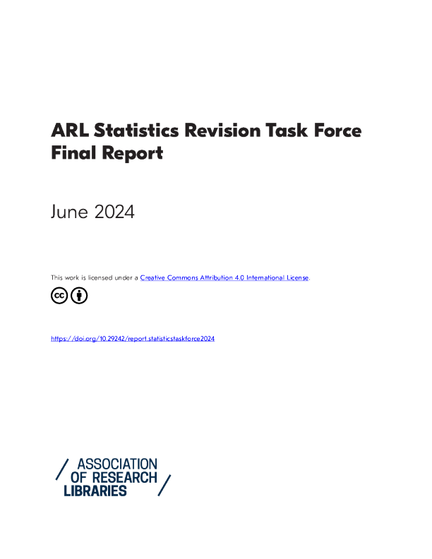 ARL 统计修订工作队最终报告