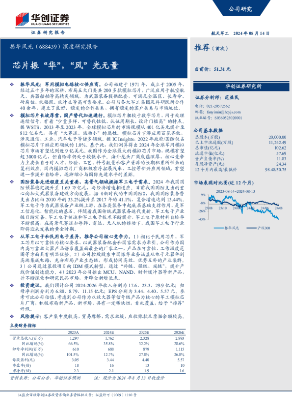 芯片振“华”，“风”光无量