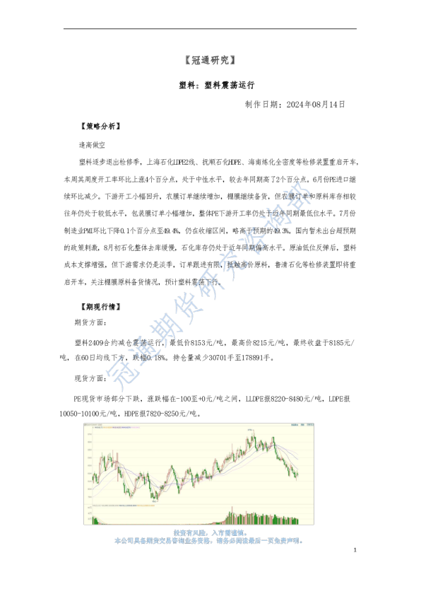 塑料：塑料震荡运行
