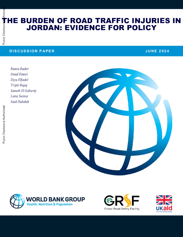 约旦道路交通伤害的负担：政策证据-2024