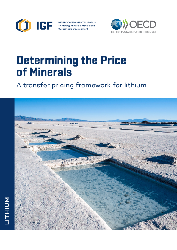 矿产品价格的确定 ： 李的转让价框 - OECD