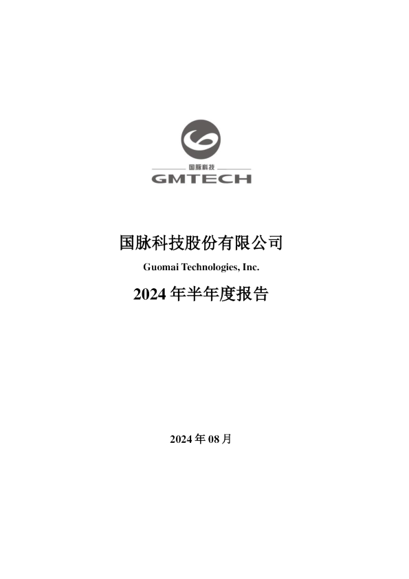 国脉科技:2024年半年度报告
